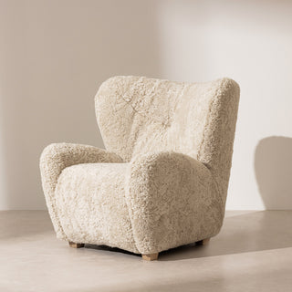 No.17 The Solace Sheepskin Lounge Chair