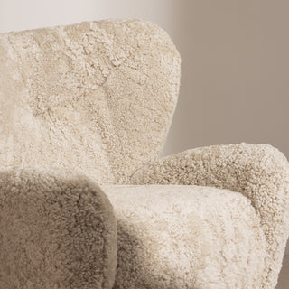 No.17 The Solace Sheepskin Lounge Chair