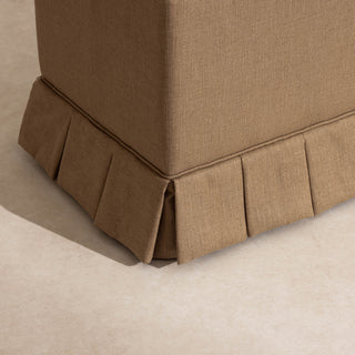 Box-Pleat Bench - Biscuit