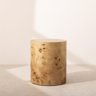 Burl Side Table