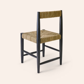 Rope Dining Chair - Black