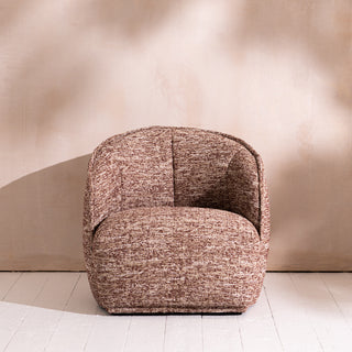 Boucle Chair - Merlot