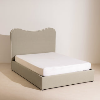 Ripple Bed - Eggshell