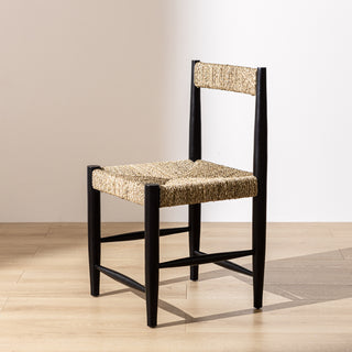 Rope Dining Chair - Black