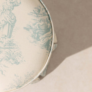 Frill Pouffe - Toile Du Jouy