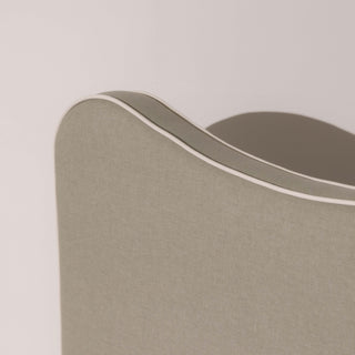 Ripple Bed - Eggshell