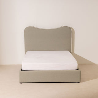 Ripple Bed - Eggshell