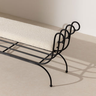 No.17 The Elysée Curls Bench
