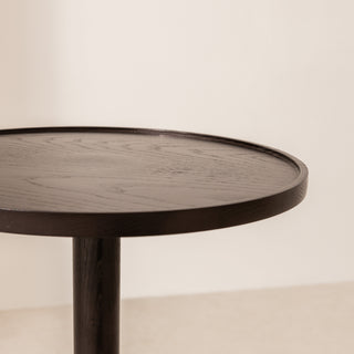 Marble Side Table, Black