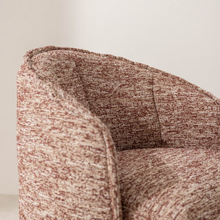 Boucle Chair - Merlot