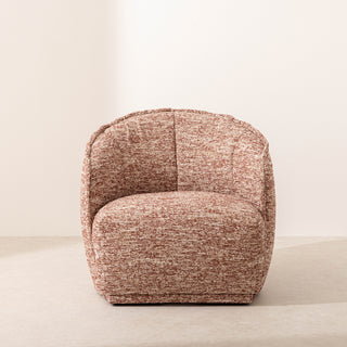 Boucle Chair - Merlot