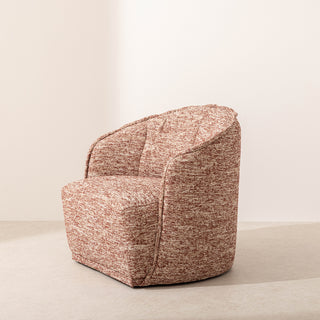 Boucle Chair - Merlot