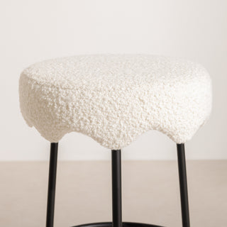 No.17 The Honore Scalloped Bar Stool
