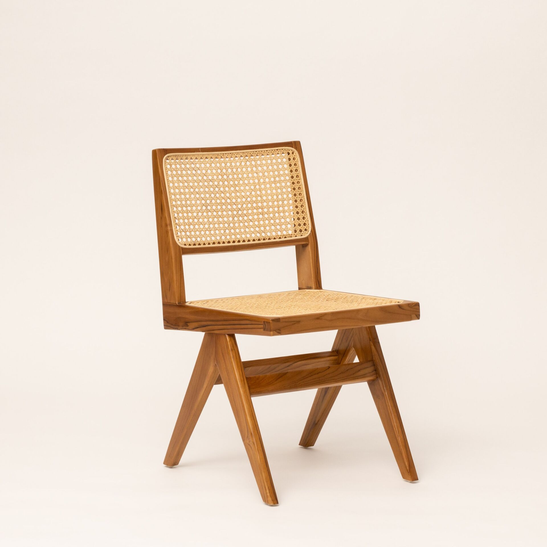 Cane Rattan Dining Chair Natural