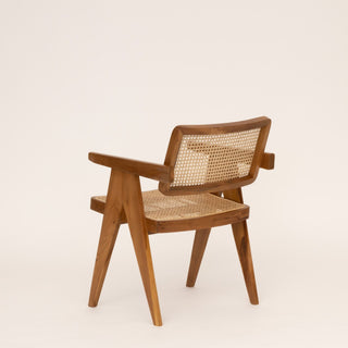 Pierre Jeanneret cane rattan Dining Chair