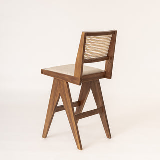 Pierre Jeanneret style Bar Stool 